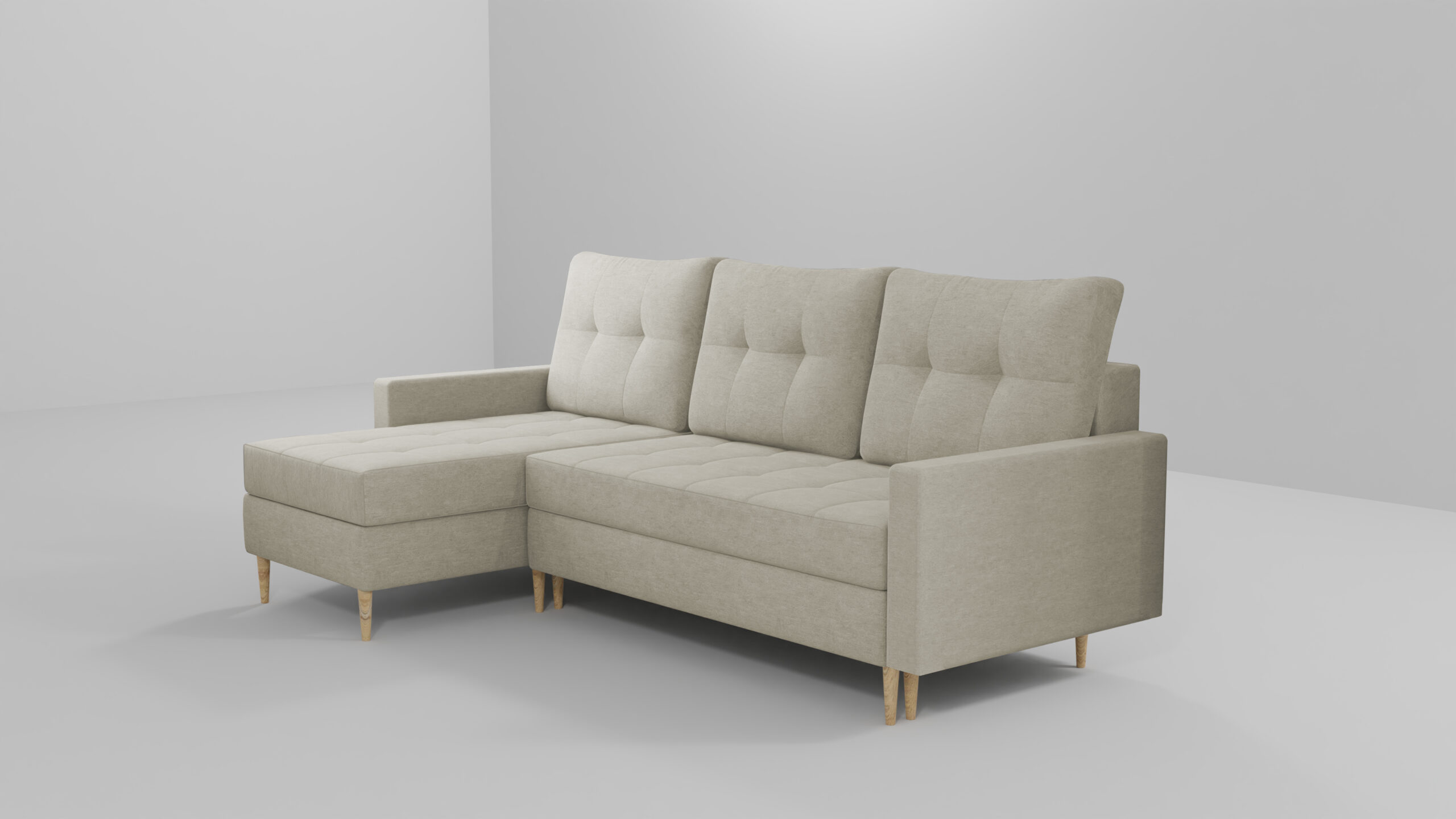 FurMeb24 ECKSOFA FENIX mit Schlaffunktion und Bettkasten linke Seite 225 x 140 cm – Bild 10