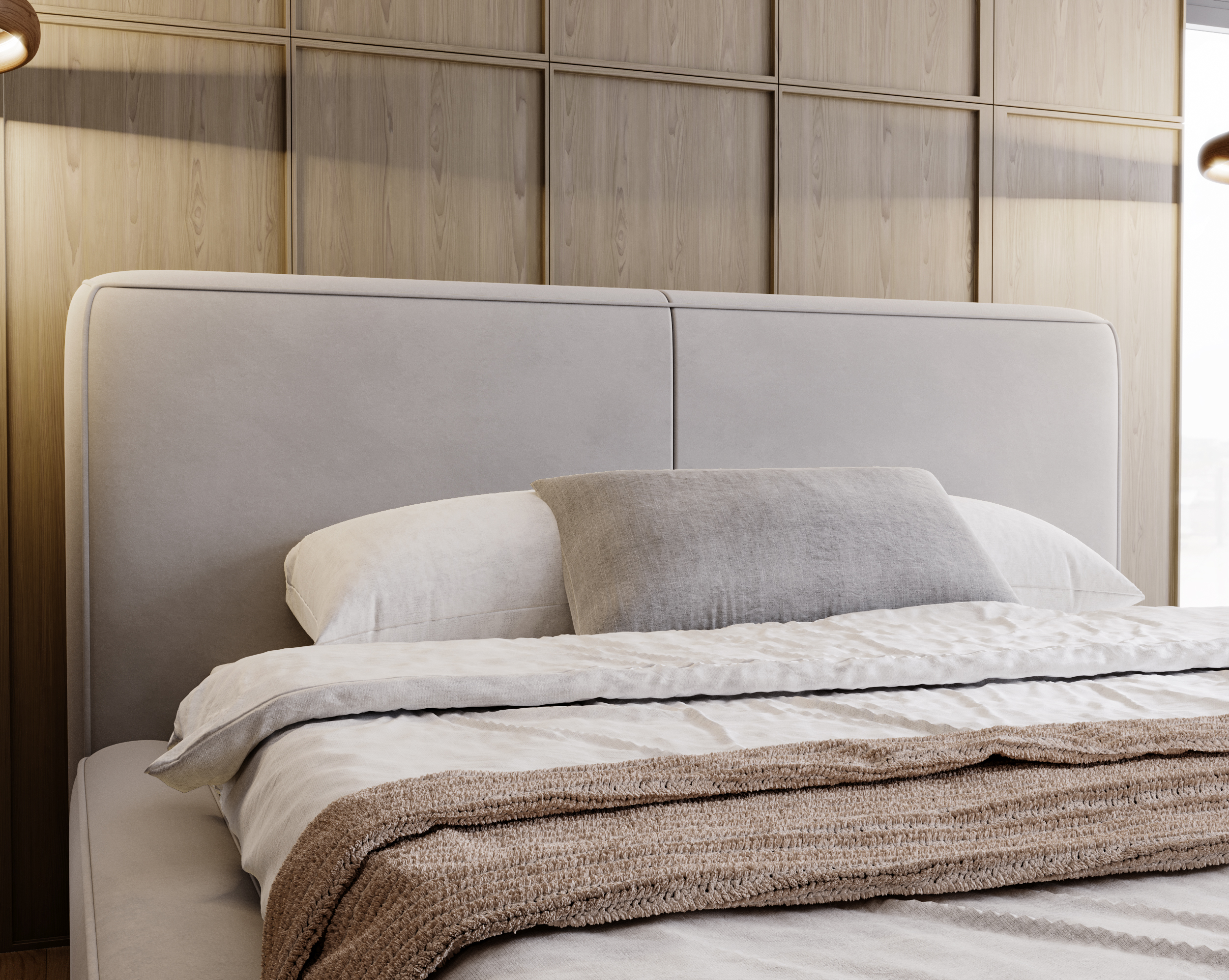 FurMeb24 KALI Boxspringbett mit Bettkasten - Polsterbett mit Holzrahmen – Bild 4