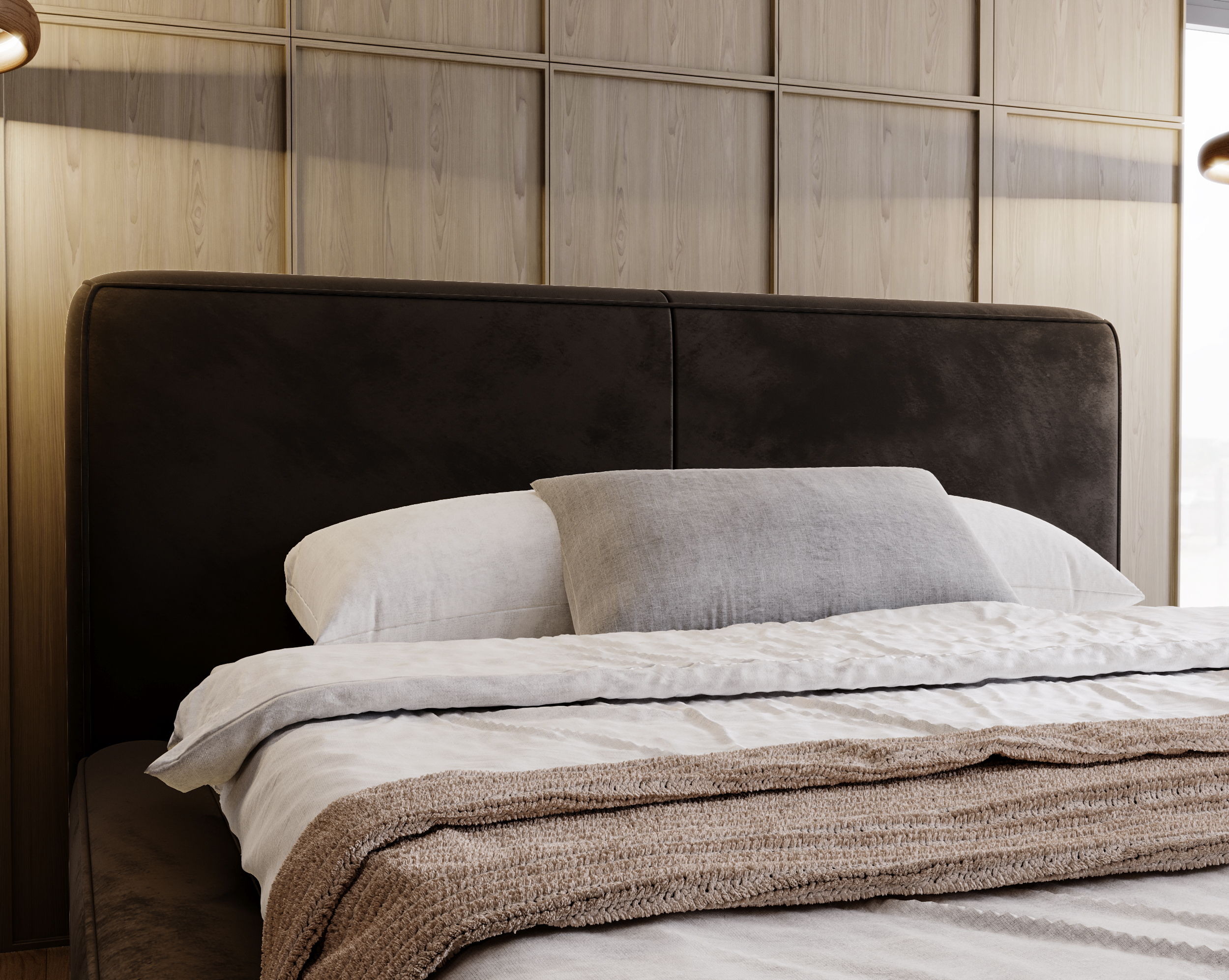 FurMeb24 KALI Boxspringbett mit Bettkasten - Polsterbett mit Holzrahmen – Bild 9