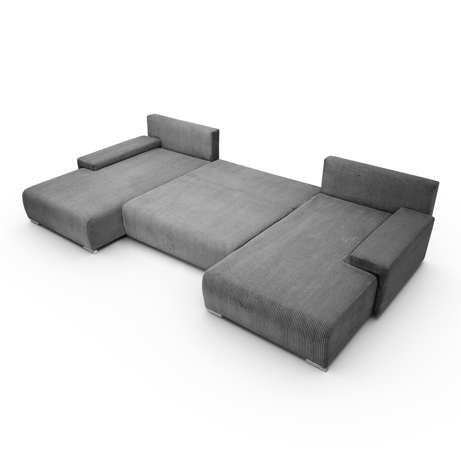 FurMeb24 Ecksofa LAVANO U-form 348 x 188 cm - mit schlaffunktion und bettkasten – Bild 16