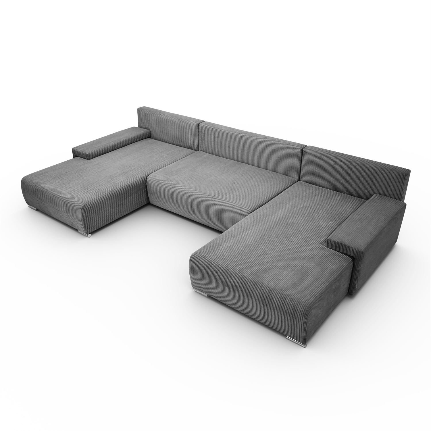 FurMeb24 Ecksofa LAVANO U-form 348 x 188 cm - mit schlaffunktion und bettkasten – Bild 13