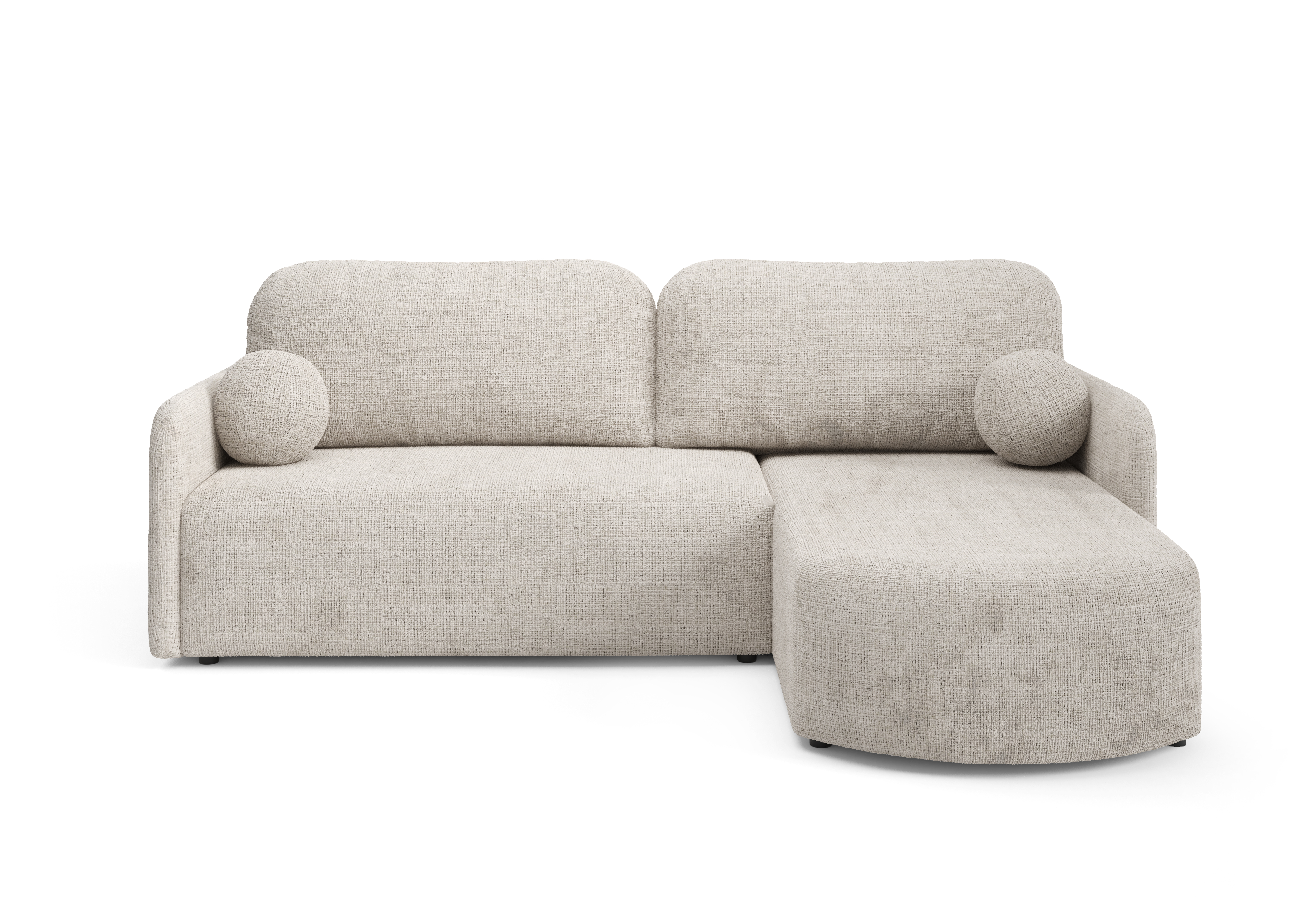 FurMeb24 ECKSOFA BERA - 212 x 160 cm Stoff cremona - mit schlaffunktion und bettkasten – Bild 10