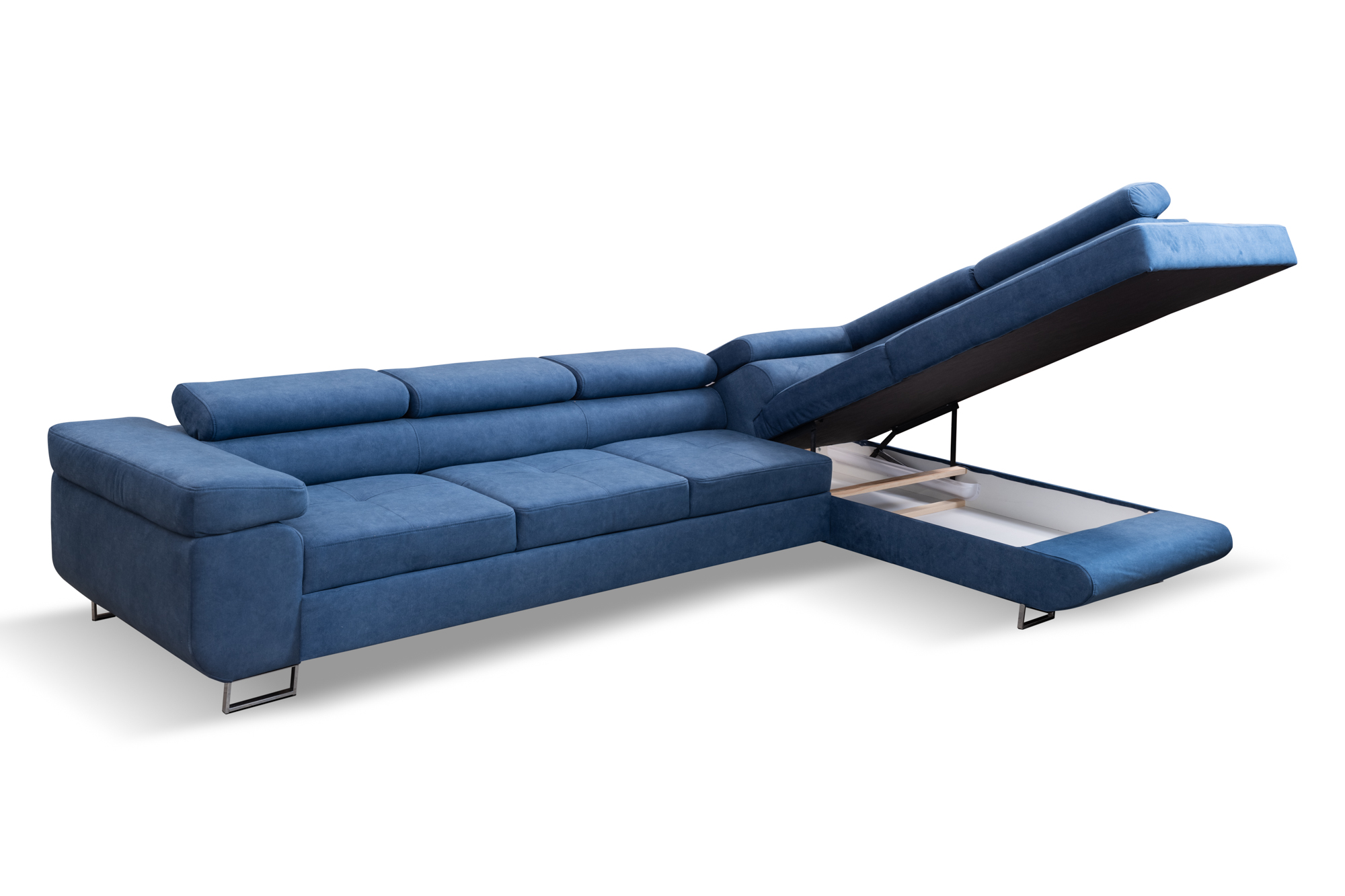 FurMeb24 - Ecksofa AVIO L BIS - Sofa mit Bettkästen und Schlaffunktion – Bild 15