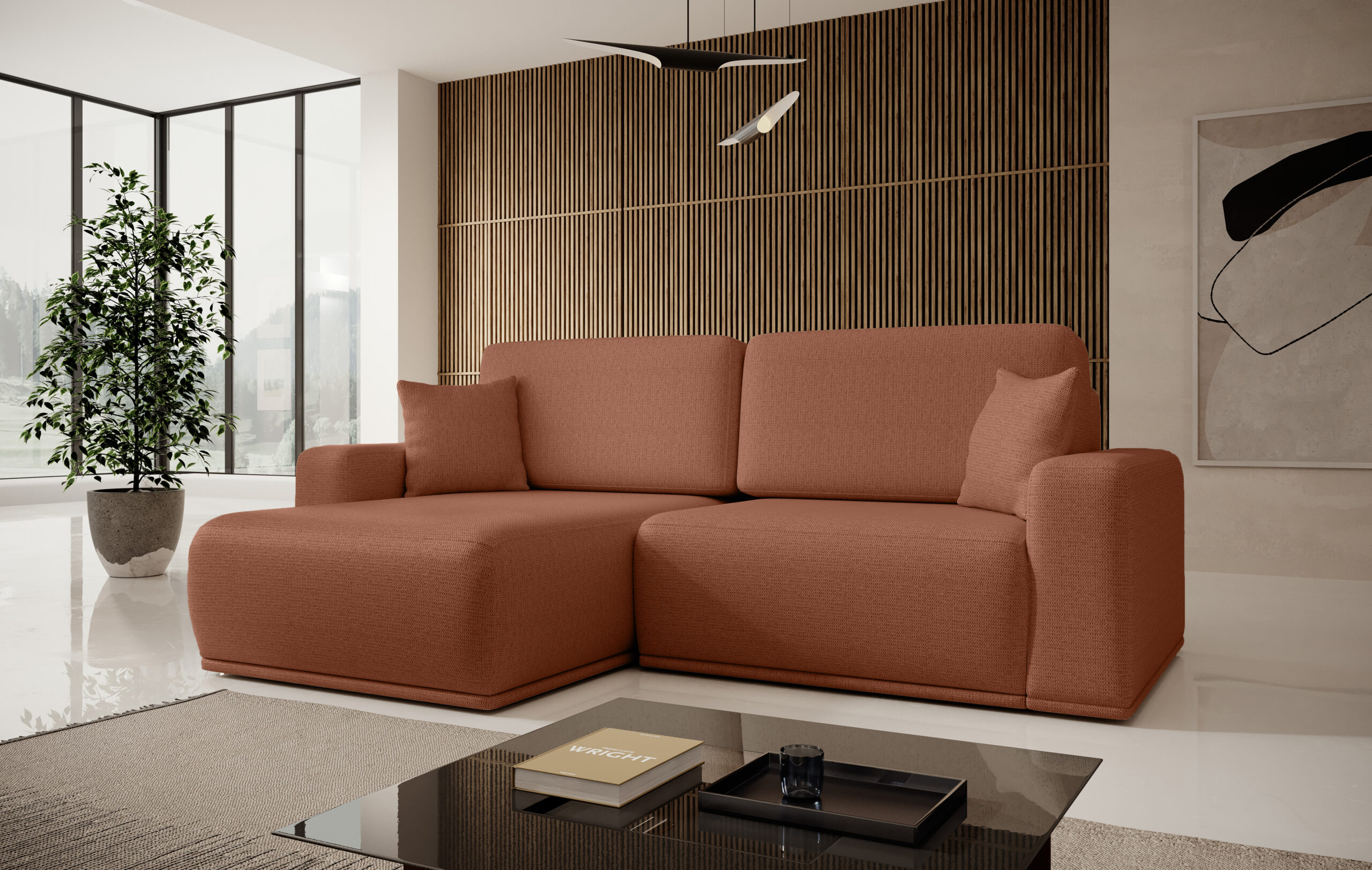 FurMeb24 ECKSOFA FLOUD - 250 x 160 cm - mit schlaffunktion – Bild 4