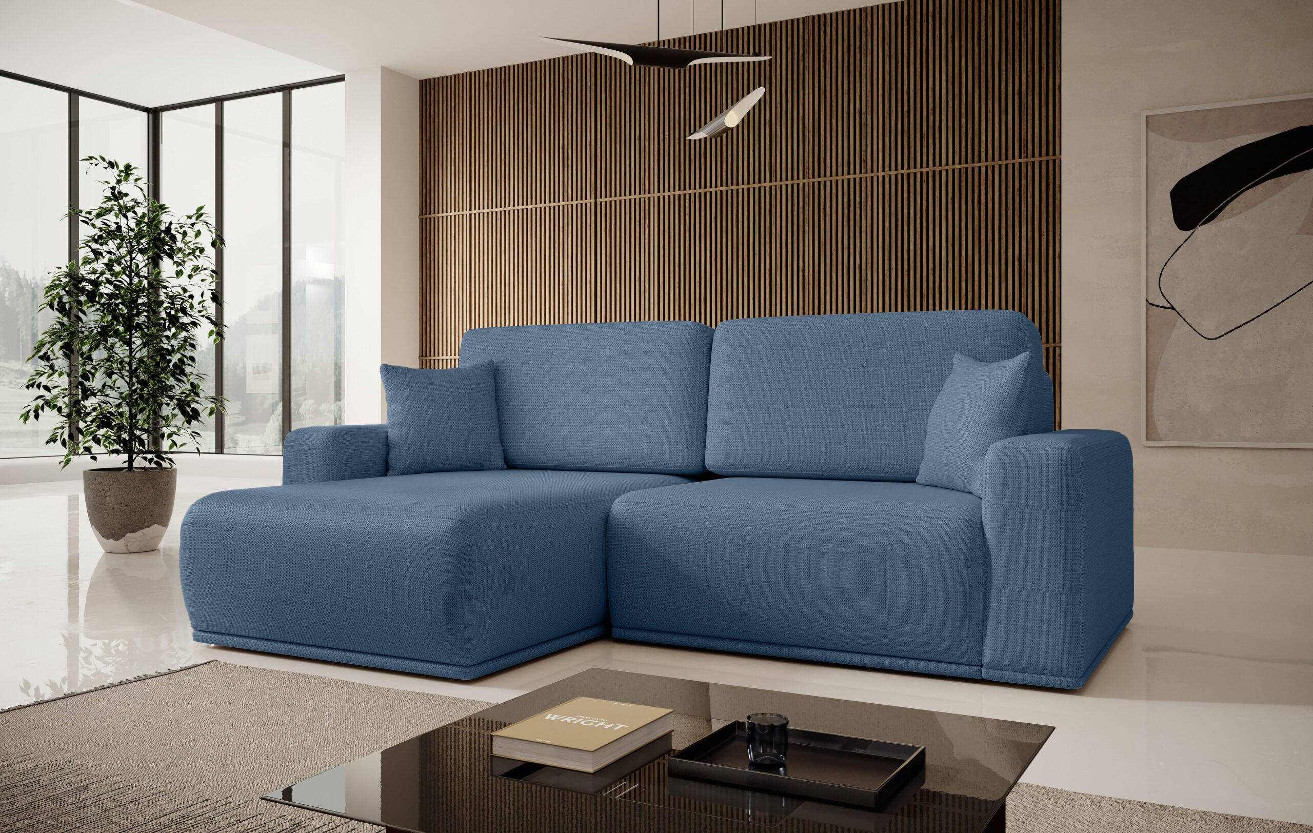 FurMeb24 ECKSOFA FLOUD - 250 x 160 cm - mit schlaffunktion – Bild 7