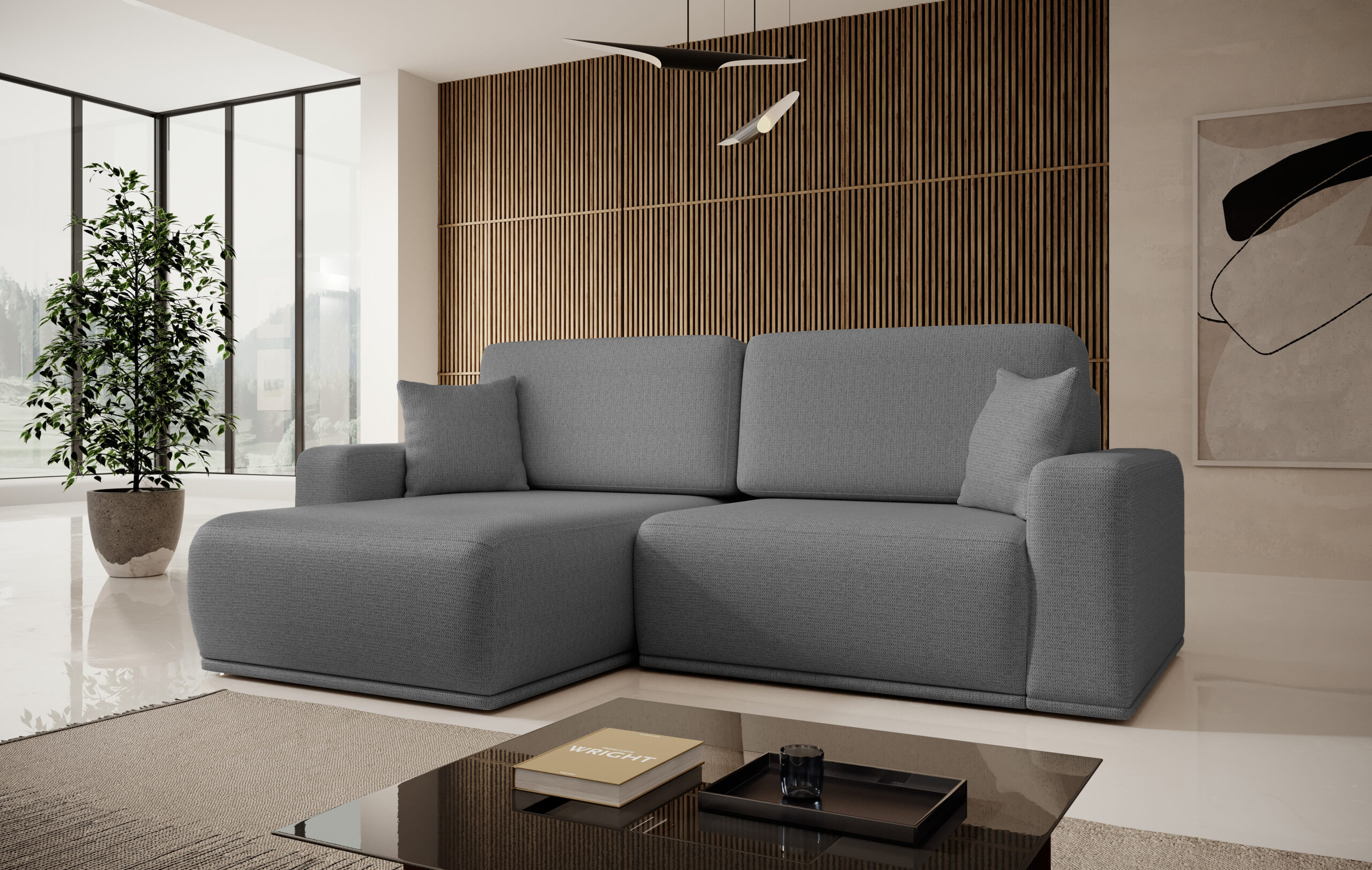 FurMeb24 ECKSOFA FLOUD - 250 x 160 cm - mit schlaffunktion – Bild 10