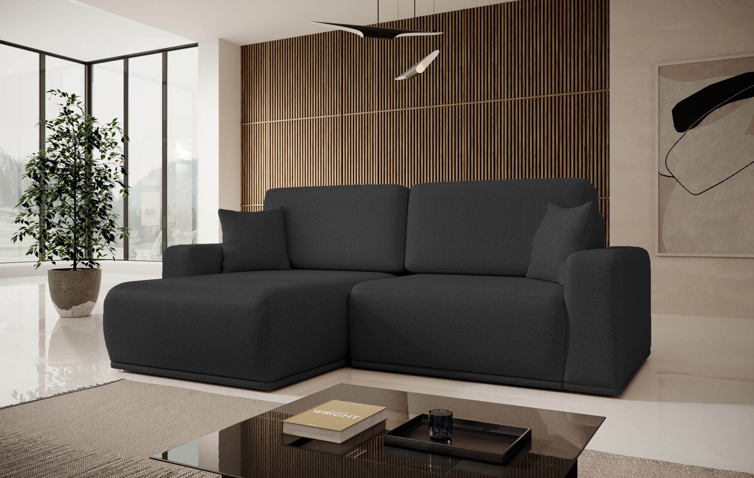 FurMeb24 ECKSOFA FLOUD - 250 x 160 cm - mit schlaffunktion – Bild 11