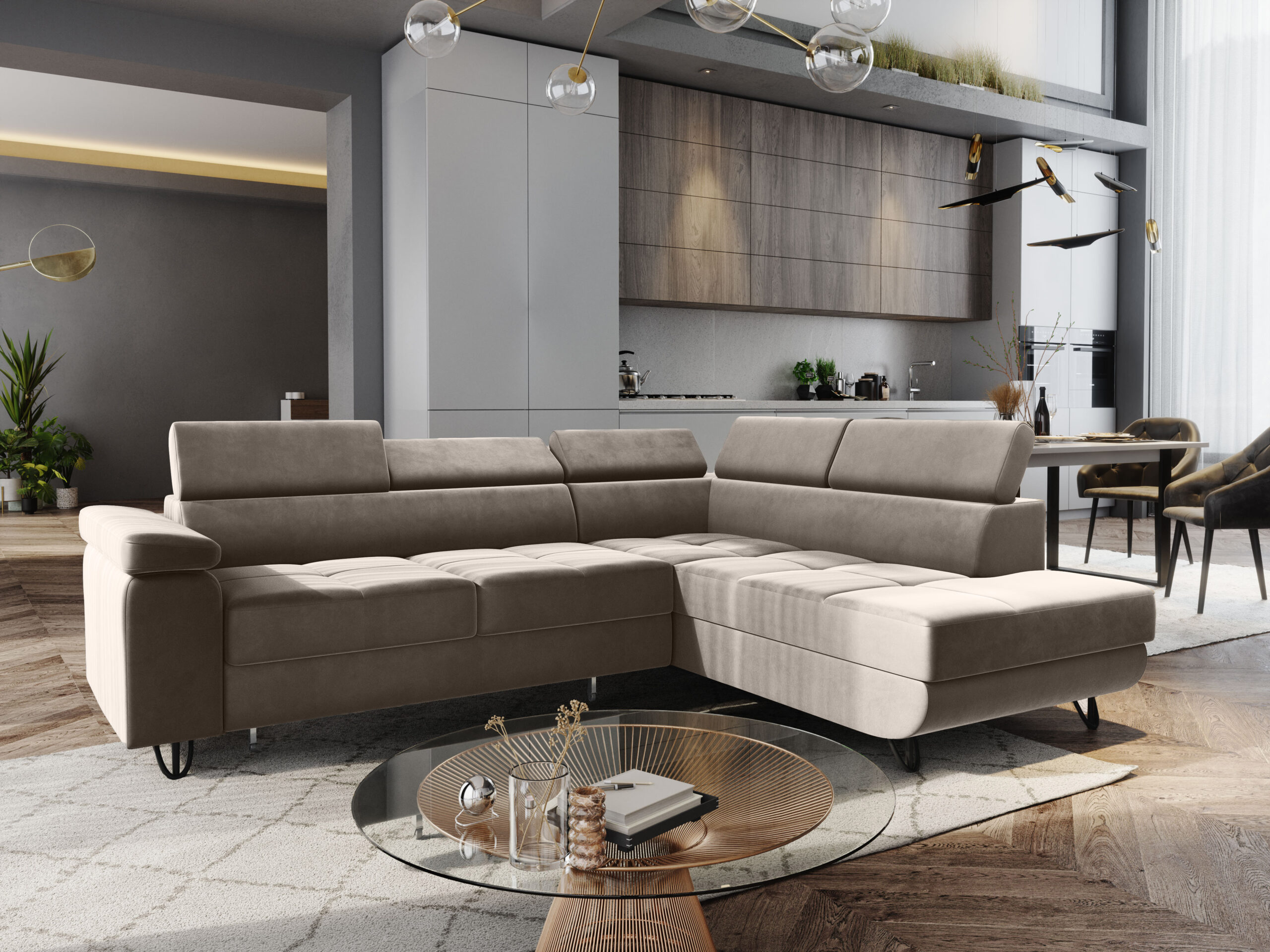 FurMeb24 ECKSOFA CAPRI mit schlaffunktion und bettkasten 250 x 203 cm – Bild 26