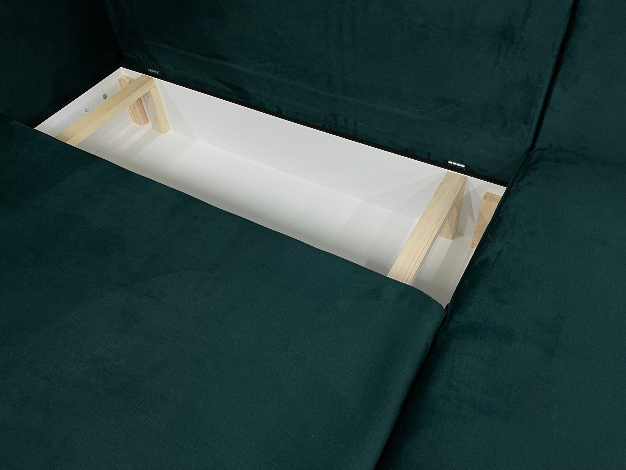 FurMeb24 ECKSOFA VALERIO Stoff monolith- linke/rechte seite - mit schlaffunktion und bettkasten – Bild 12