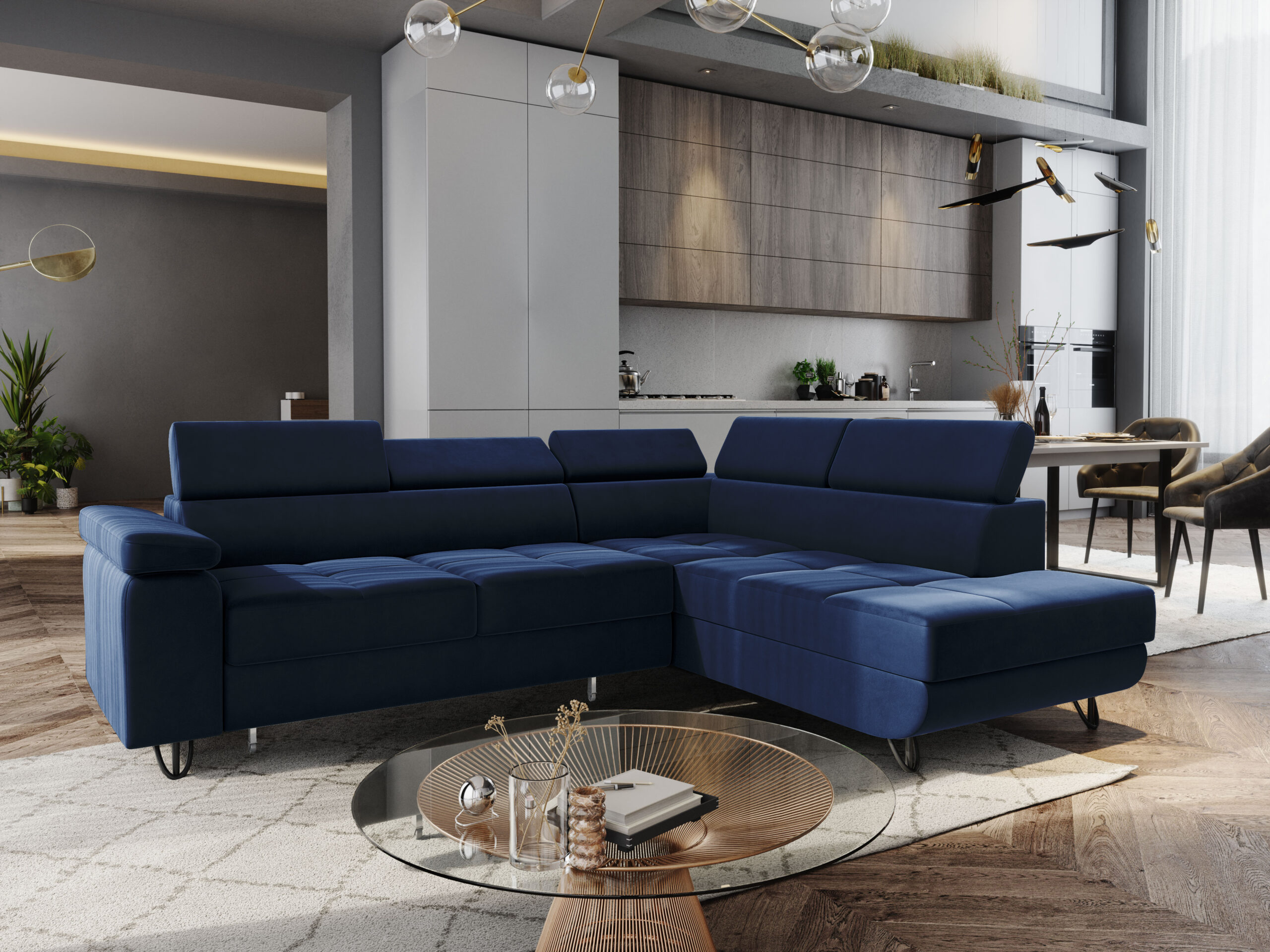 FurMeb24 ECKSOFA CAPRI mit schlaffunktion und bettkasten 250 x 203 cm – Bild 10