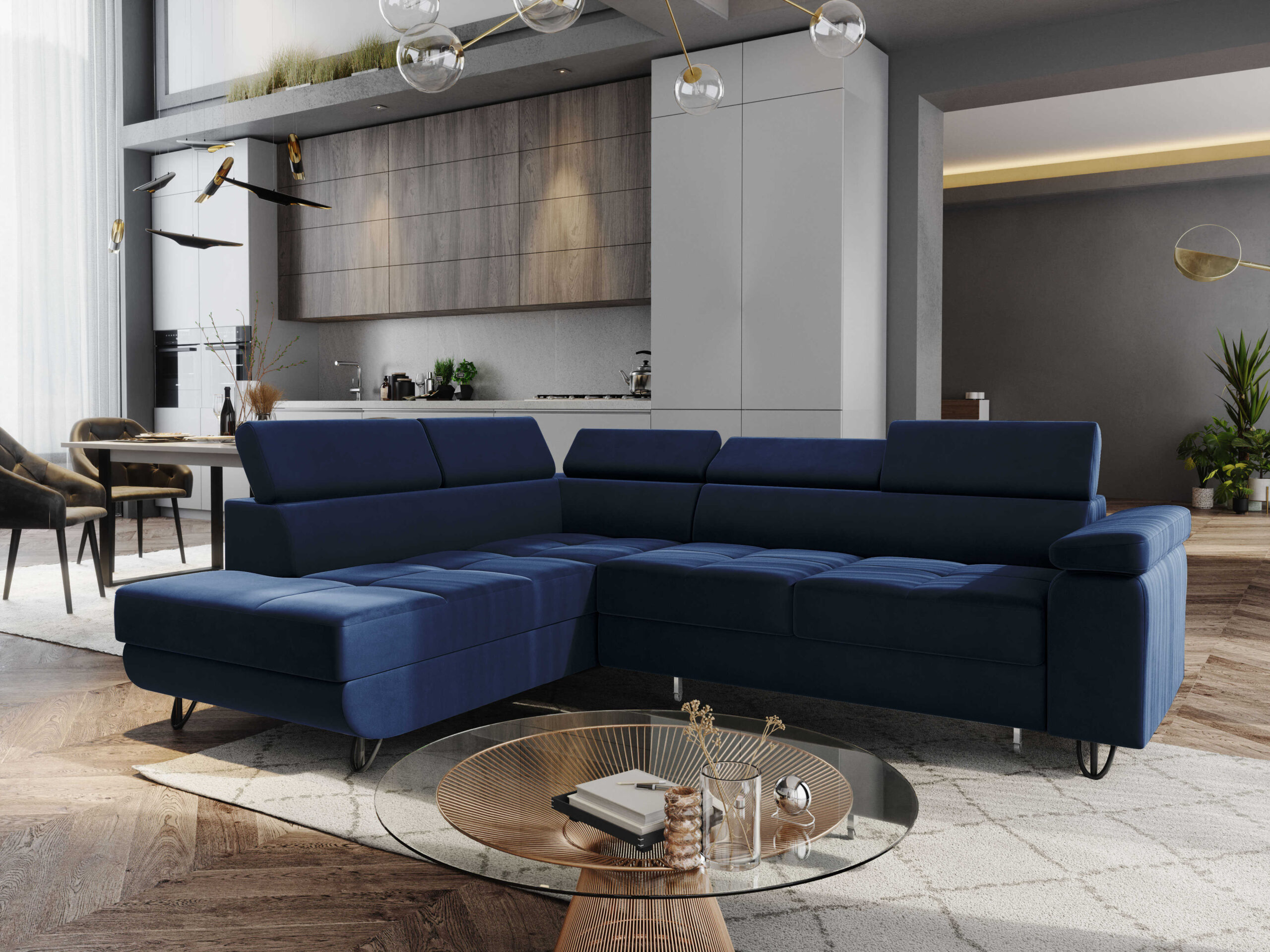 FurMeb24 ECKSOFA CAPRI mit schlaffunktion und bettkasten 250 x 203 cm – Bild 11