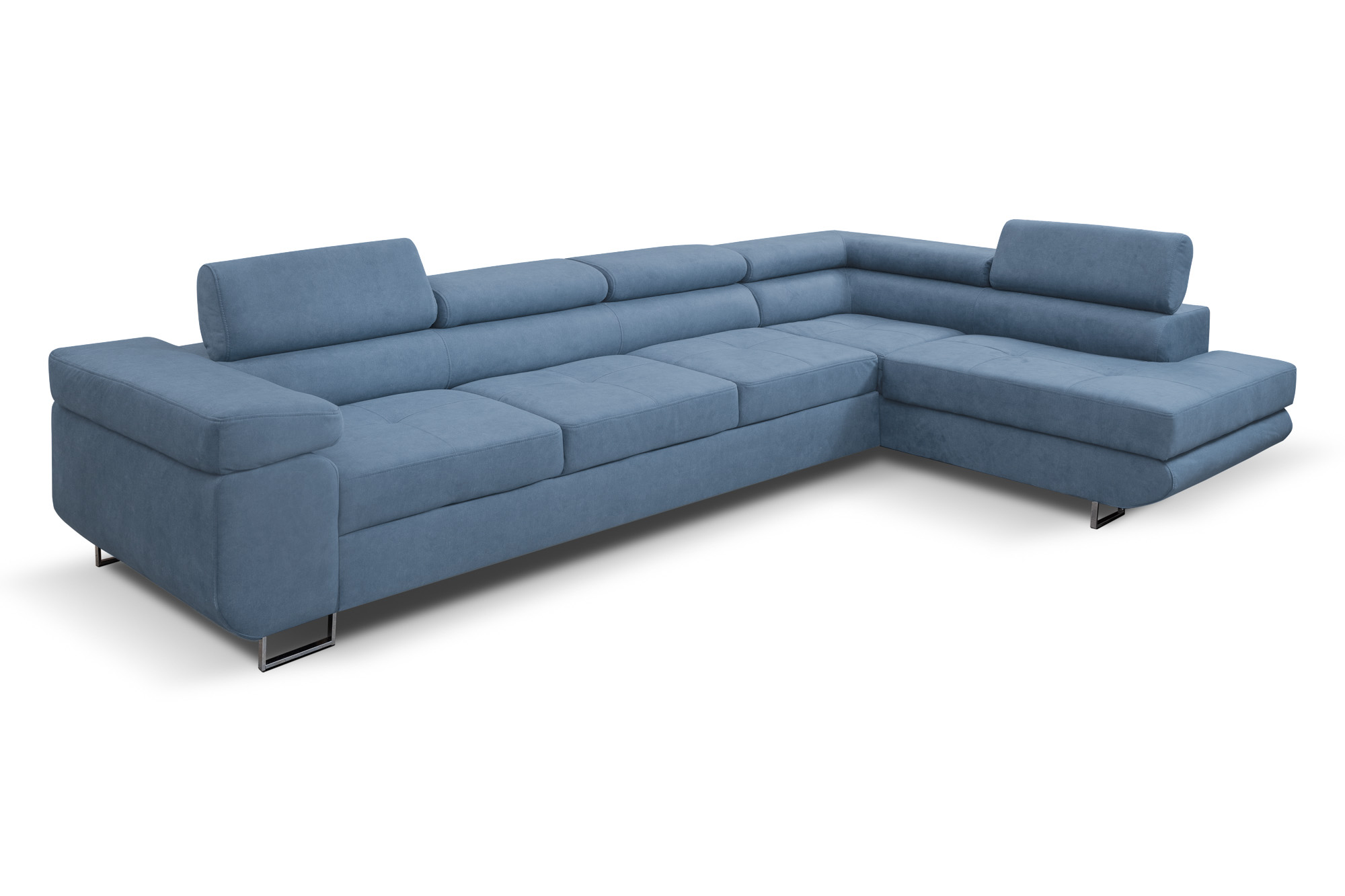FurMeb24 - Ecksofa AVIO L BIS - Sofa mit Bettkästen und Schlaffunktion – Bild 4