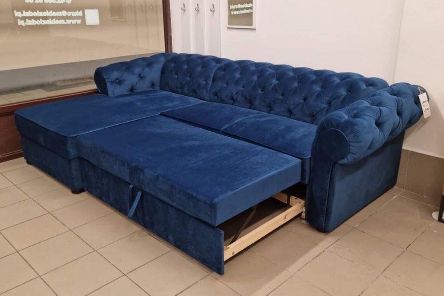 FURMEB 24 ECKSOFA mit Schlaffunktion SWAROVSKI MAXI linke/rechte Seite 280 x 180 cm – Bild 8